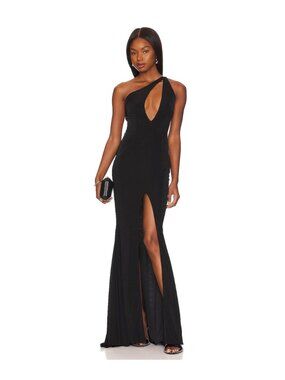 NWT Katie May Isabella Gown Black Size Small